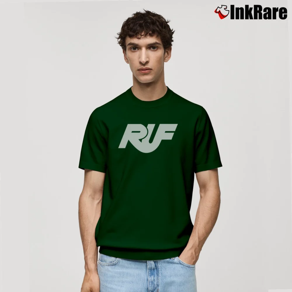 Men’s Porsche Ruf Logo Automotive Classic T-Shirt in forest green | Soft, Breathable Everyday Wear