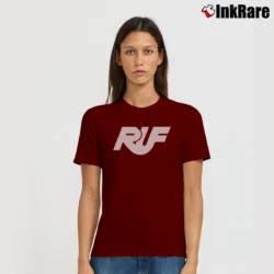 Women’s Porsche Ruf Logo Automotive Signature T-Shirt in maroon | Soft, Flattering Fit