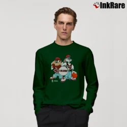Men’s Portland Trail Blazers Looney Tunes NBA Long-Sleeve Shirt in forest green | Sleek, Lightweight, Year-Round Wear