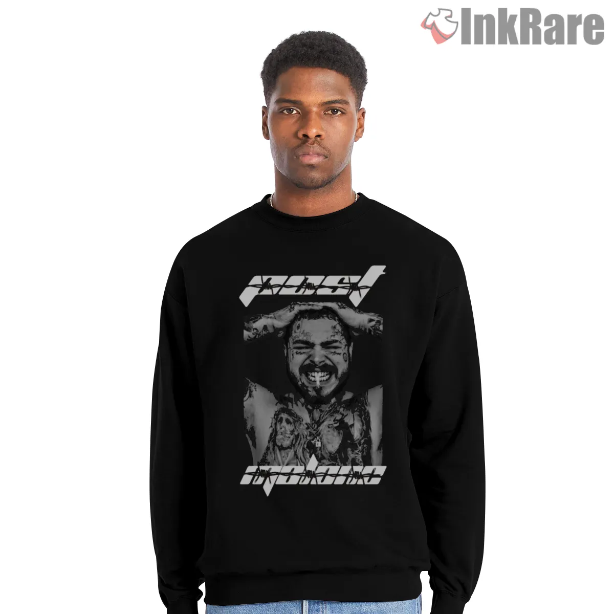 Post Malone Double Exposure Grunge Portrait Shirt Post Malone Double Exposure Grunge Portrait Shirt on graphic shirt for men graphic tee