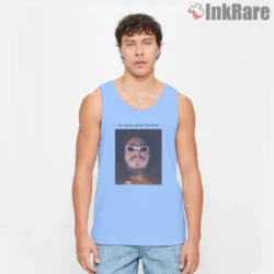 Light blue tank top for warm days and festivals