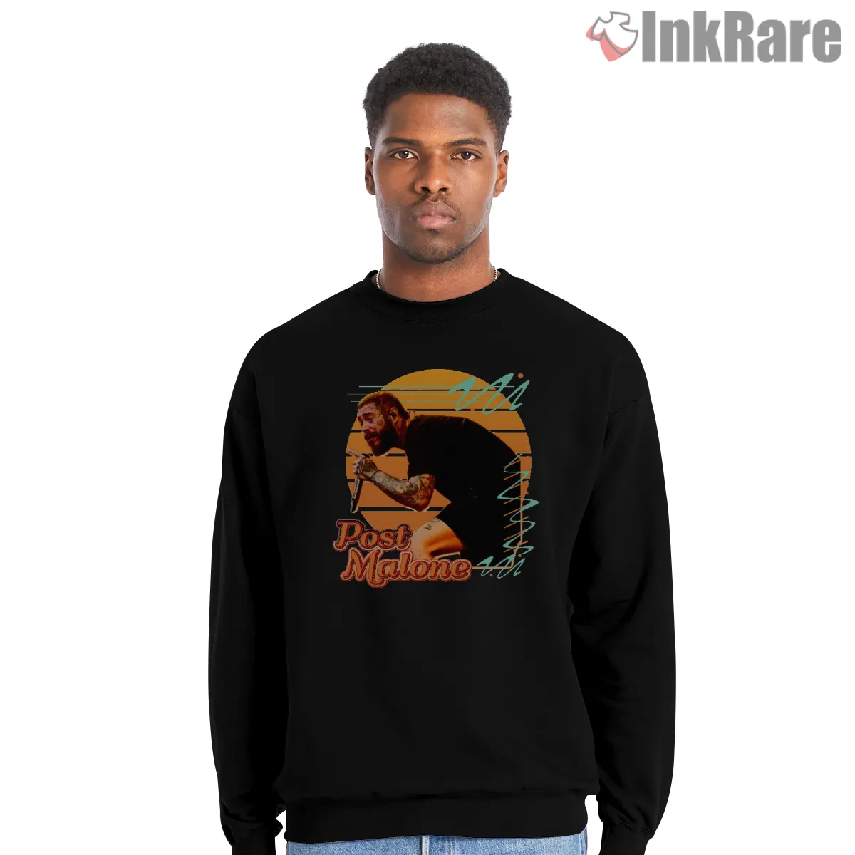 Post Malone Hip Hop Sunset Circle Graphic Shirt Post Malone Hip Hop Sunset Circle Graphic Shirt on graphic shirt for men graphic tee