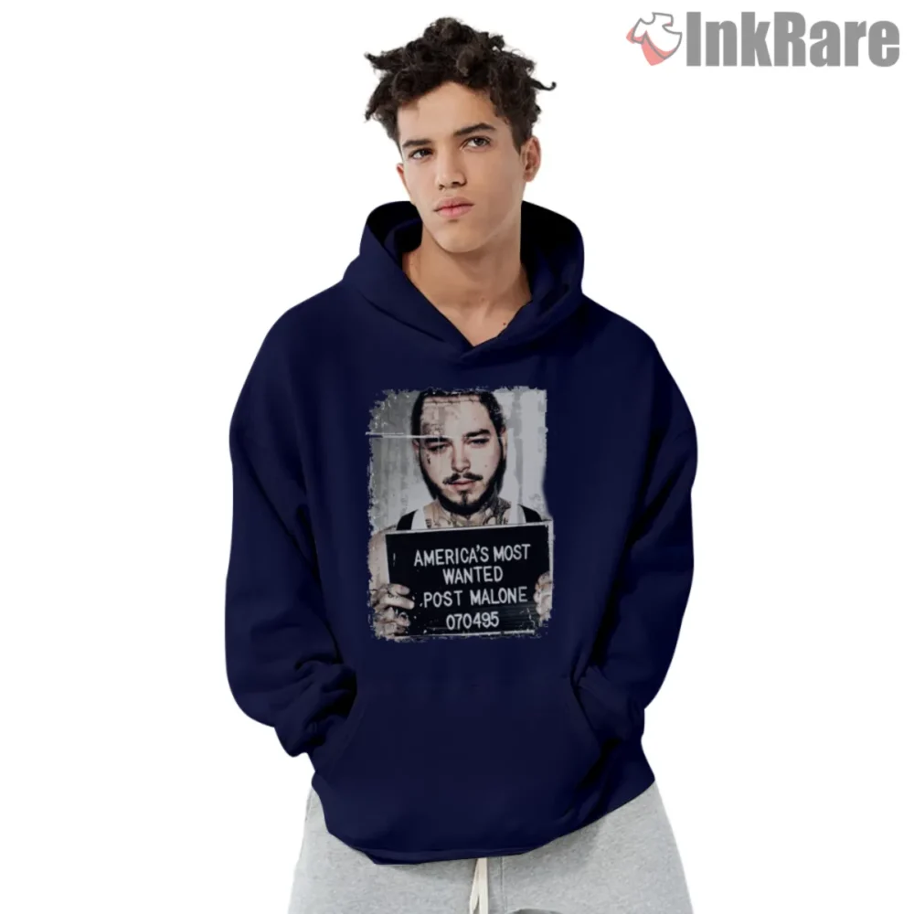 Navy hoodie for cool nights