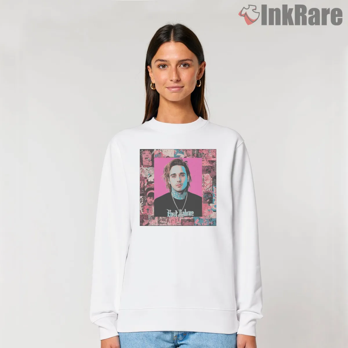 Post Malone Punk Rock Zine Collage Shirt Post Malone Punk Rock Zine Collage Shirt on graphic shirt for women graphic tee
