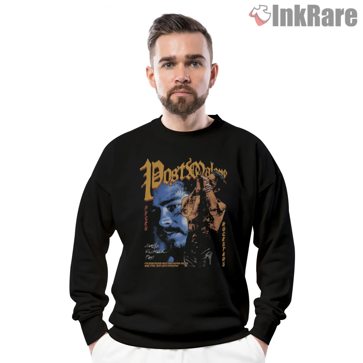 Post Malone Rockstars Stage Energy Shirt Post Malone Rockstars Stage Energy Shirt on graphic shirt for men graphic tee