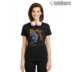Post Malone Rockstars Stage Energy Shirt on black short sleeve shirt for women graphic tee