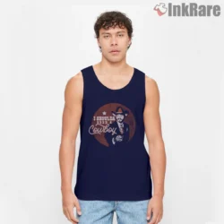 Navy tank top for warm days and shows