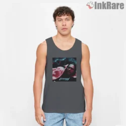 Charcoal tank top for warm days and shows