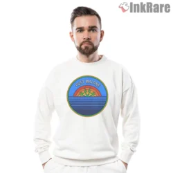 Post Malone Vintage Sunset Circle Logo Shirt on graphic shirt for men graphic tee