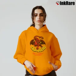 Women’s Powell Peralta Cab Classic Dragon Skate Cozy Hoodie in orange | Warm, Structured, Stylish