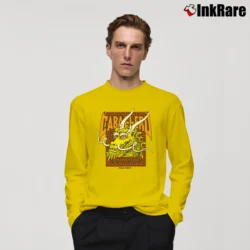 Men’s Powell Peralta Steve Caballero Gold Dragon Bats Long-Sleeve Shirt in yellow | Sleek, Lightweight, Year-Round Wear