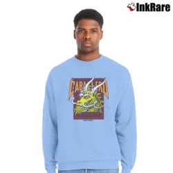 Men’s Powell Peralta Steve Caballero Gold Dragon Bats Crewneck Sweatshirt in light blue | Cozy Fabric, Clean Style