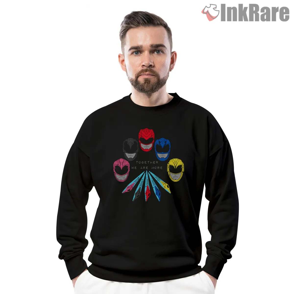 Power Rangers United Weapons Symbol Shirt Power Rangers United Weapons Symbol Shirt on graphic shirt for men graphic tee