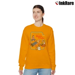 Women’s Praise Hell Raise Dale Relaxed Sweatshirt in orange | Soft, Laid-Back Vibe