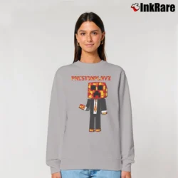 Women’s Prestonplayz Art Graphic Relaxed Sweatshirt in sport grey | Soft, Laid-Back Vibe