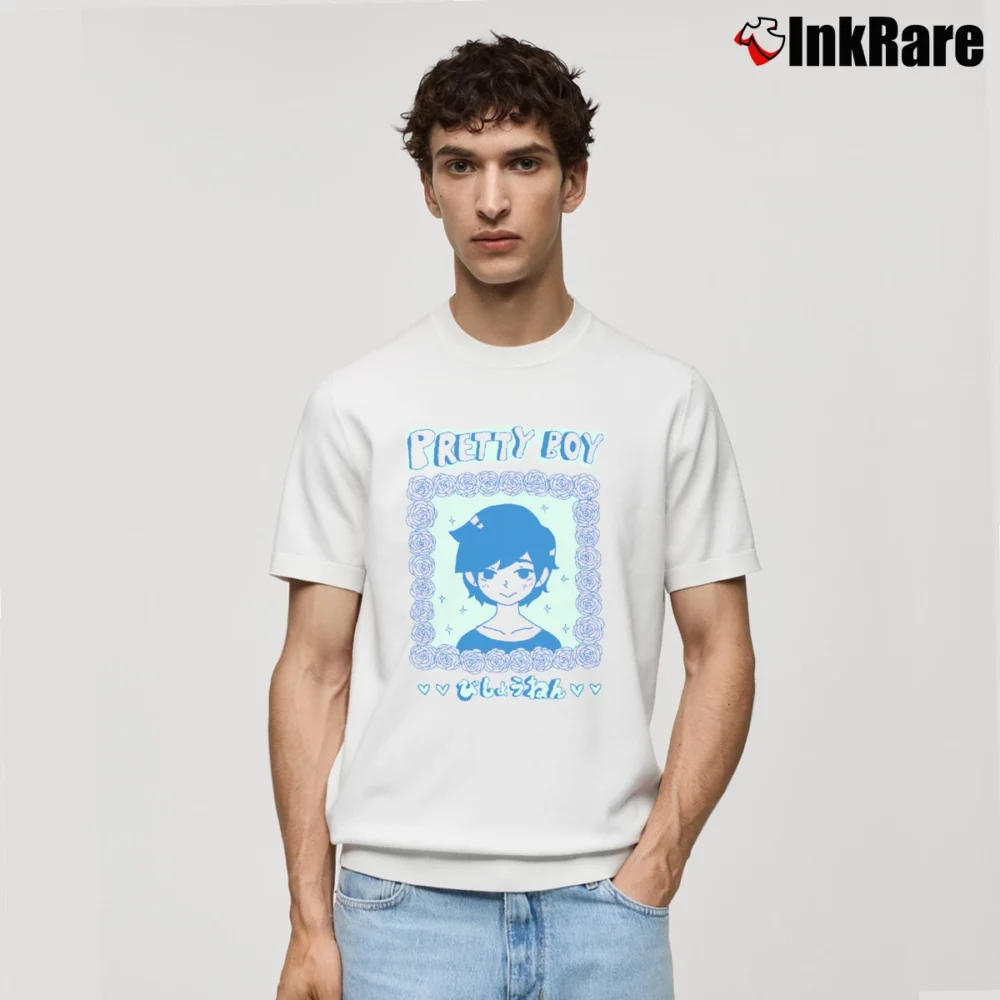Men’s Prettyboy Pink Streetwear Classic T-Shirt in white | Soft, Breathable Everyday Wear
