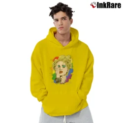 Men’s Pride Madonna Graphic Pullover Hoodie in yellow | Cozy, Durable, Modern Fit