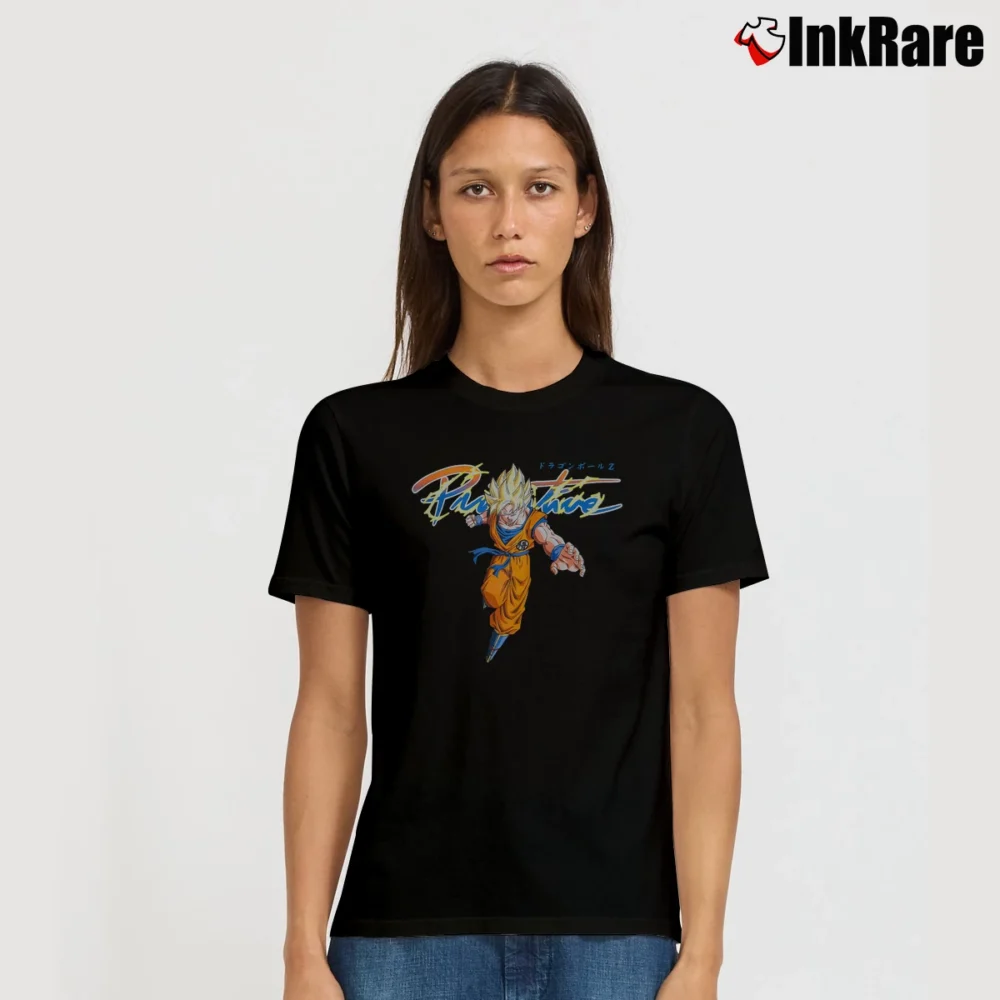 Women’s Primitive X Dragon Ball Z Goku Super Saiyan Signature T-Shirt in black | Soft, Flattering Fit