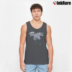 Men’s Primitive X Dragon Ball Z Nuevo Trunks Tank Top in charcoal | Breathable, Active-Friendly Design