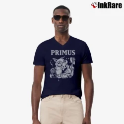 Men’s Primus Pork Soda Album V-Neck Tee in navy | Sharp, Breathable, Everyday Staple