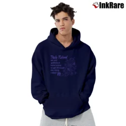 Men’s Prince And The Revolution Dearly Beloved Pullover Hoodie in navy | Cozy, Durable, Modern Fit