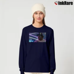 Women’s Prince Purple Rain Long-Sleeve Top in navy | Sleek, Versatile, All-Season