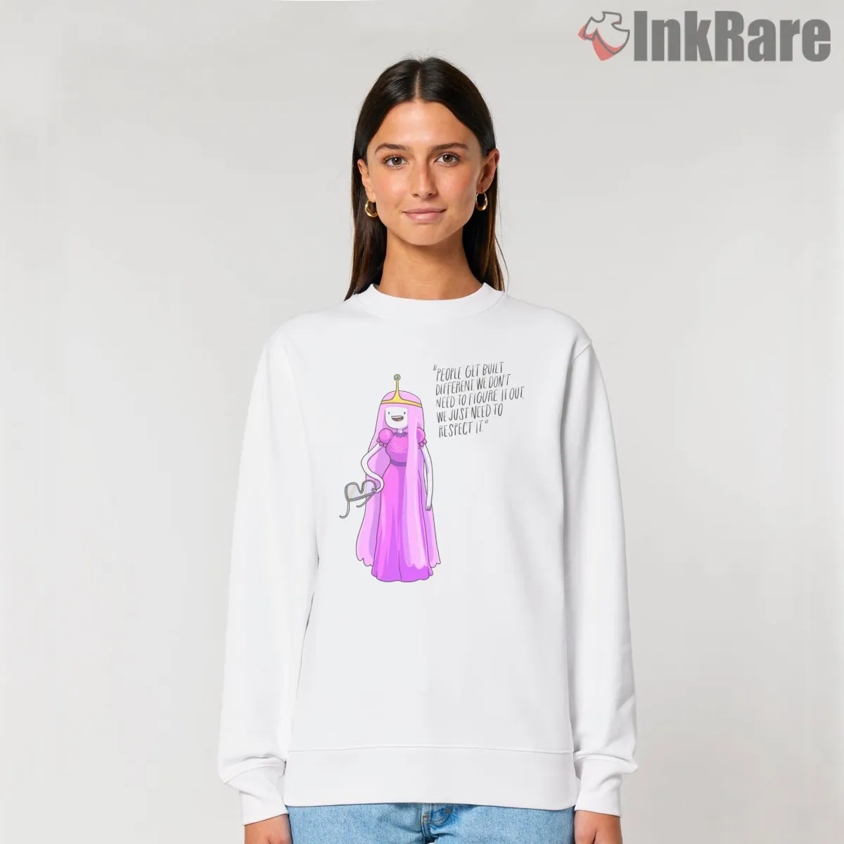 Princess Bubblegum Positive Message Minimal Cartoon Shirt Princess Bubblegum Positive Message Minimal Cartoon Shirt on graphic shirt for women graphic tee