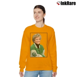 Women’s Princess Diana Philadelphia Eagles Relaxed Sweatshirt in orange | Soft, Laid-Back Vibe