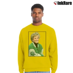 Men’s Princess Diana Philadelphia Eagles Crewneck Sweatshirt in yellow | Cozy Fabric, Clean Style