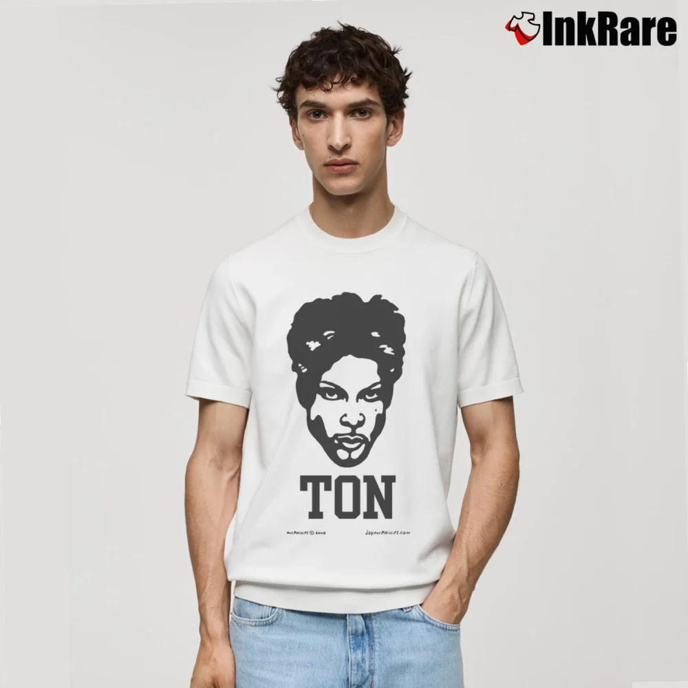 Men’s Princeton Tigers Artist Prince Ton Graphic Classic T-Shirt in white | Soft, Breathable Everyday Wear