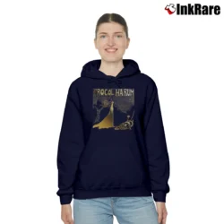Women’s procol harum 1967 album classic rock music Cozy Hoodie in navy | Warm, Structured, Stylish
