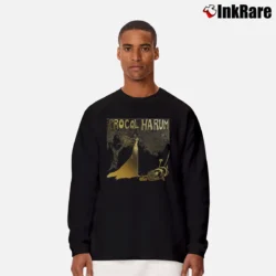 Men’s procol harum 1967 album classic rock music Long-Sleeve Shirt in black | Sleek, Lightweight, Year-Round Wear