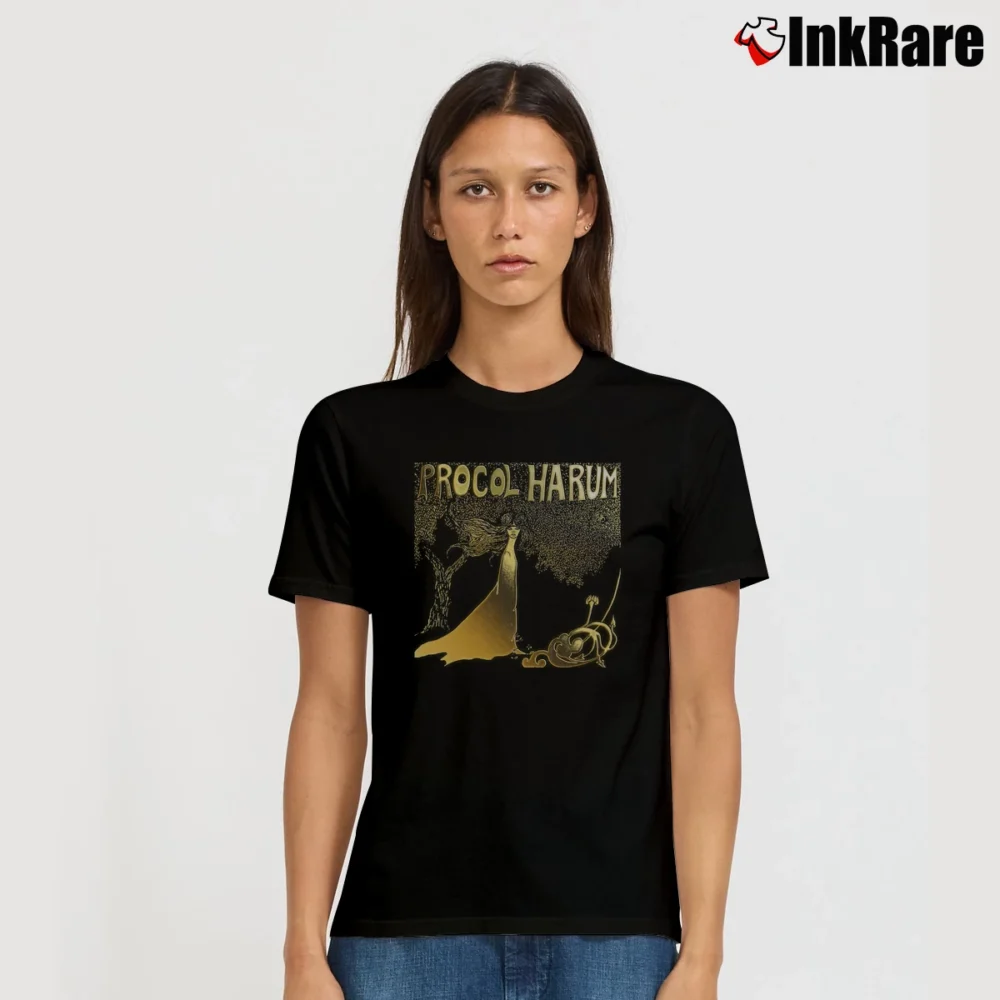 Women’s procol harum 1967 album classic rock music Signature T-Shirt in black | Soft, Flattering Fit