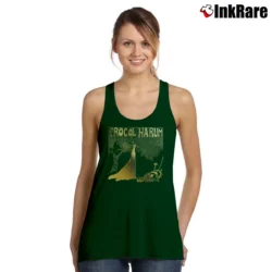 Women’s procol harum 1967 album classic rock music Tank Top in forest green | Lightweight, Movement-Friendly