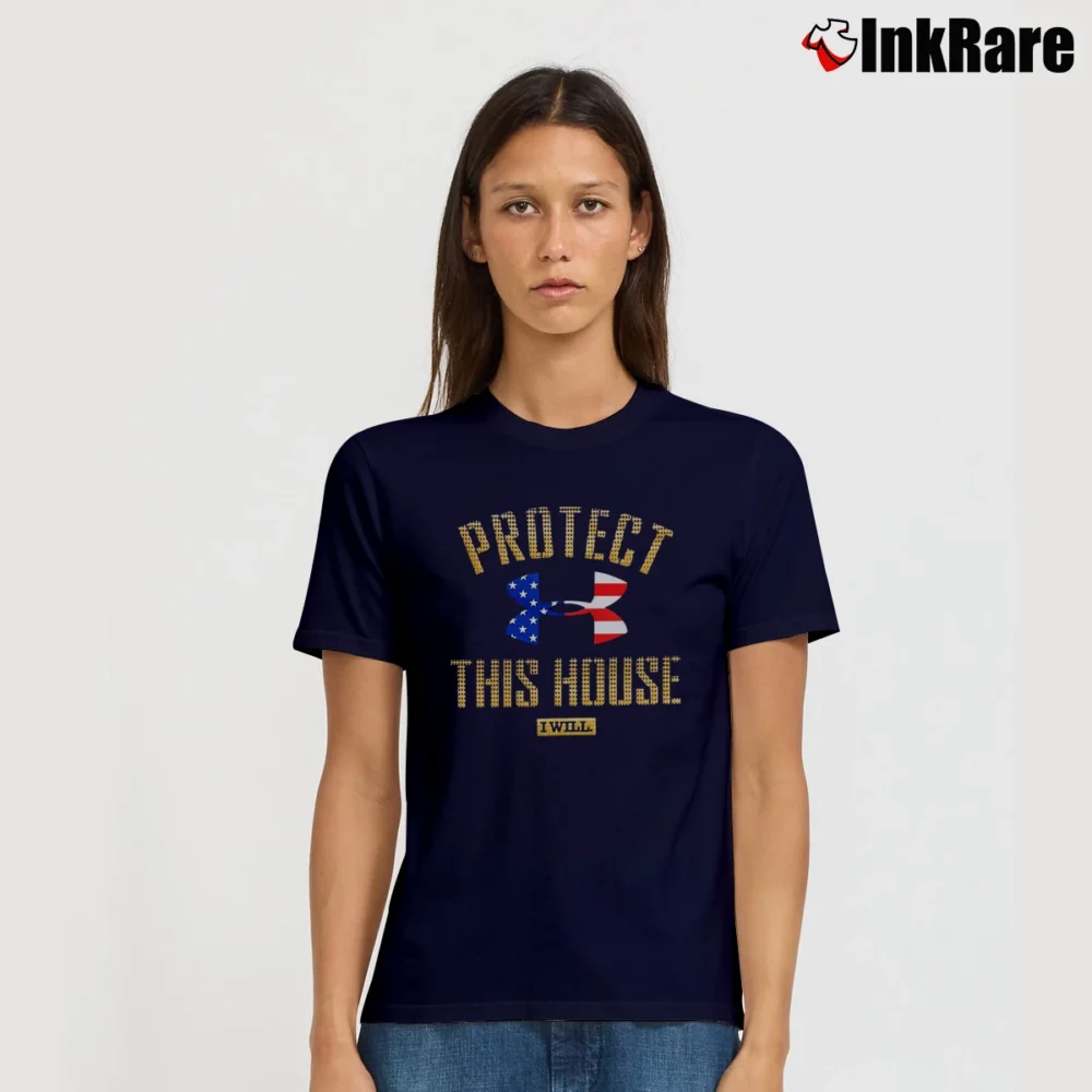 Women’s Protect This House Signature T-Shirt in navy | Soft, Flattering Fit