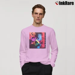 Men’s Psychedelic Furs 1982 Forever Now Long-Sleeve Shirt in light pink | Sleek, Lightweight, Year-Round Wear