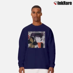 Men’s psychedelic furs talk talk talk new wave album Long-Sleeve Shirt in navy | Sleek, Lightweight, Year-Round Wear