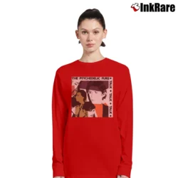 Women’s psychedelic furs talk talk talk new wave album Long-Sleeve Top in red | Sleek, Versatile, All-Season
