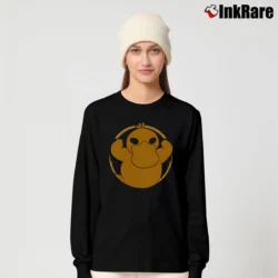 Women’s Psyduck Pokemon Gamer Geek Gift Long-Sleeve Top in black | Sleek, Versatile, All-Season