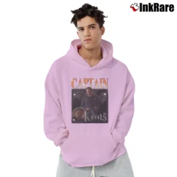 Men’s Pulp Fiction Captain Koons Christopher Walken Pullover Hoodie in light pink | Cozy, Durable, Modern Fit