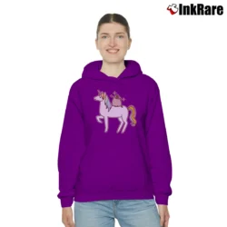 Women’s Pusheen Cat Super Fancy Cozy Hoodie in purple | Warm, Structured, Stylish