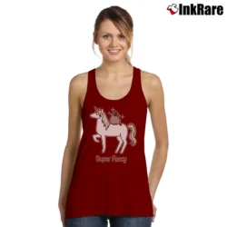 Women’s Pusheen Super Fancy Black Cat Tank Top in maroon | Lightweight, Movement-Friendly