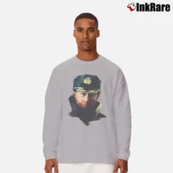 Men’s Putin Russia Mickey Rourke KGB Parody Long-Sleeve Shirt in sport grey | Sleek, Lightweight, Year-Round Wear