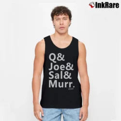 Men’s Q Joe Sal Murr Comedy Group Tank Top in black | Breathable, Active-Friendly Design