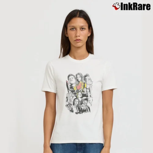 Quentin Tarantino Pulp Fiction Women’s Tee in white – Effortless Style Women’s Quentin Tarantino Pulp Fiction T-Shirt in white | Soft, Flattering Fit