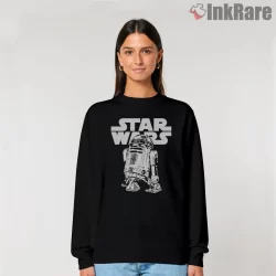 R2 D2 Classic Retro Logo Shirt on graphic shirt for women graphic tee