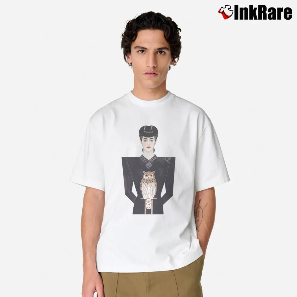 Men’s Rachael Blade Runner Classic T-Shirt in white | Soft, Breathable Everyday Wear