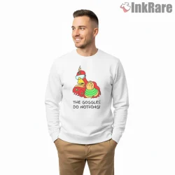 Radioactive Man Goggles Do Nothing Comic Scene Shirt on graphic shirt for men graphic tee