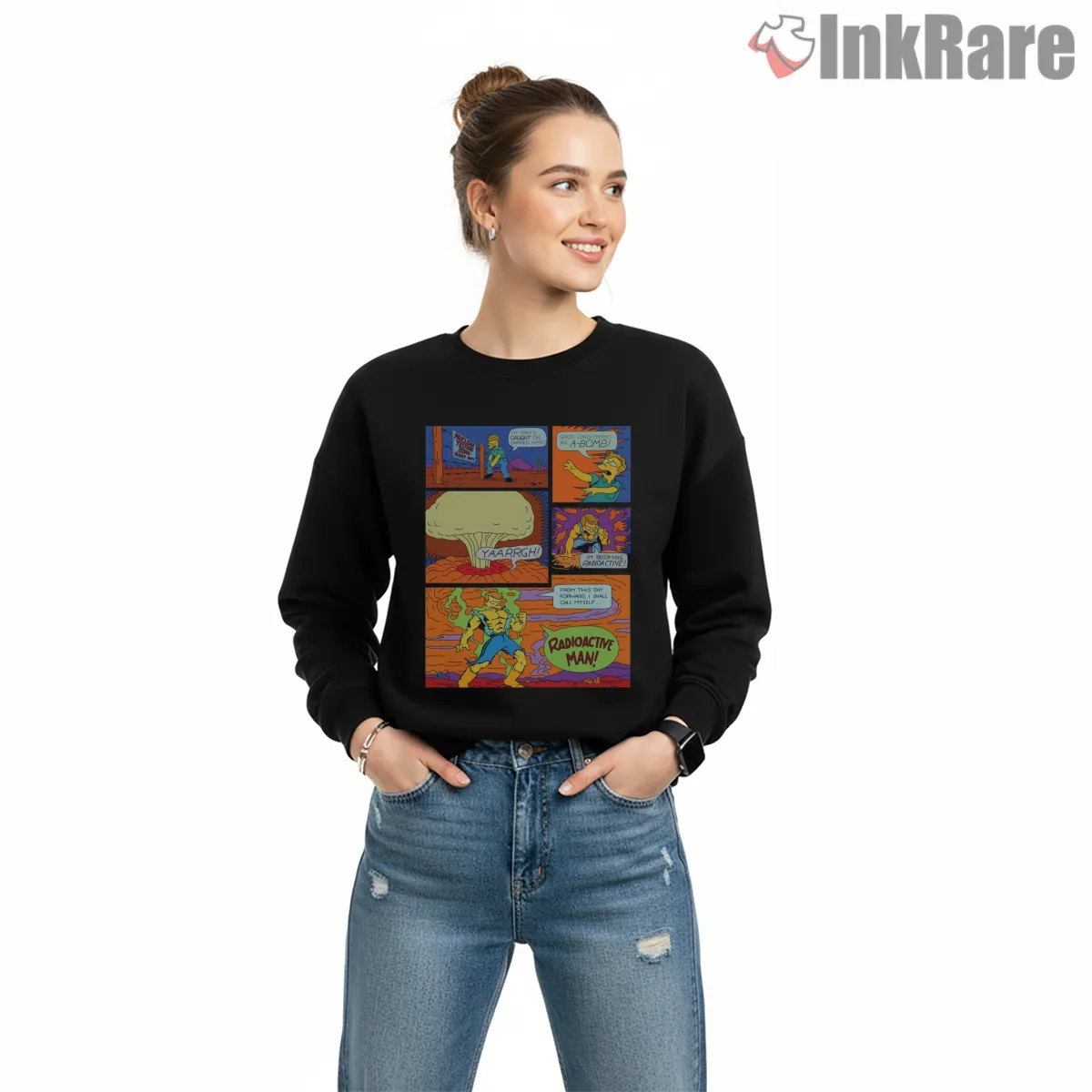 Radioactive Man Origin Story Comic Page Retro Shirt Radioactive Man Origin Story Comic Page Retro Shirt on graphic shirt for women graphic tee