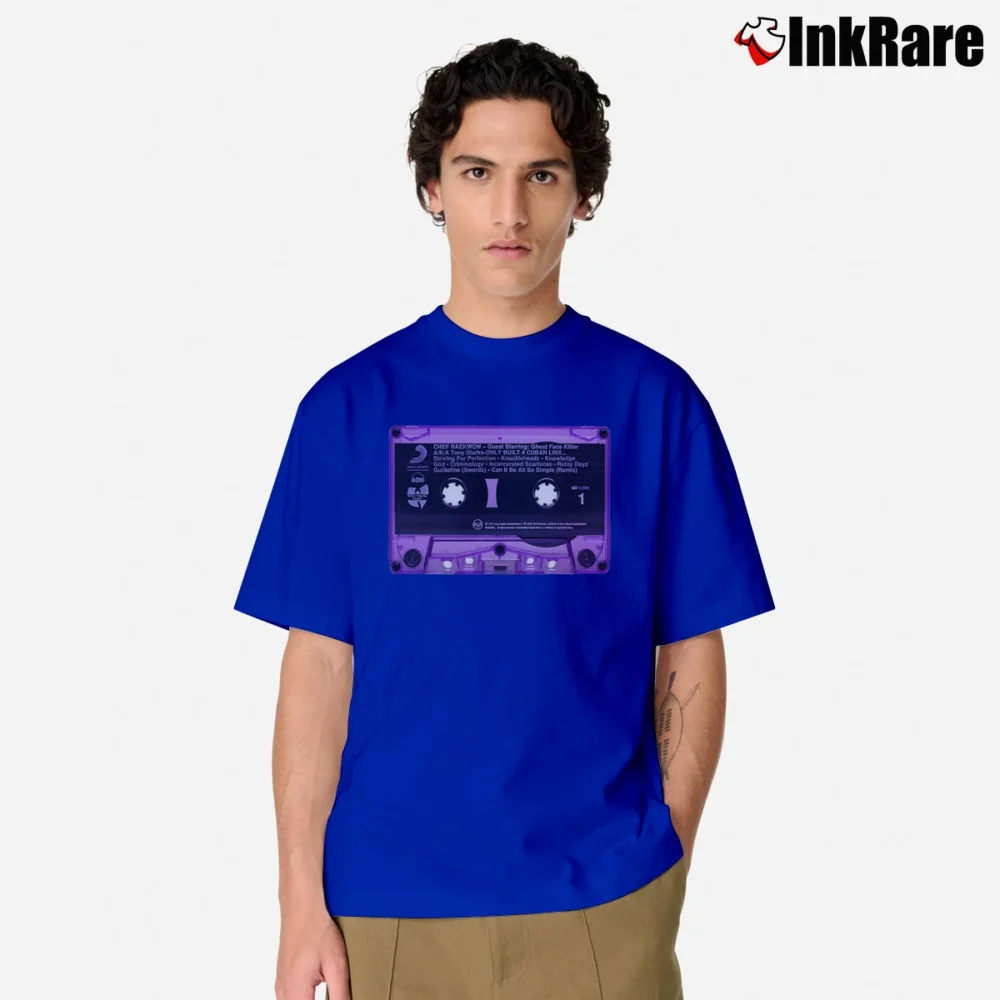 Men’s Raekwon 1995 Only Built 4 Cuban Linx Classic T-Shirt in royal blue | Soft, Breathable Everyday Wear